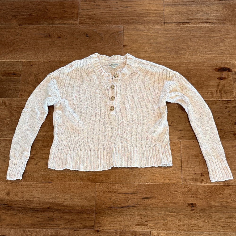 American Eagle Outfitters Speckled Knit Sweater